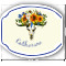 Sunflowers Twill Iron On Patch - Custom Shape - 3XL (Personalized)