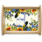 Sunflowers Natural Wooden Tray - Large (Personalized)