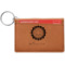 Sunflowers Leatherette Keychain ID Holder (Personalized)