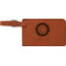 Sunflowers Leatherette Luggage Tag (Personalized)