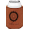 Sunflowers Leatherette Can Sleeve - Single Sided (Personalized)