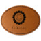 Design Your Own Faux Leather Iron On Patch - Oval