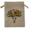 Sunflowers Burlap Gift Bag (Personalized)