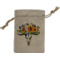 Sunflowers Small Burlap Gift Bag - Front (Personalized)
