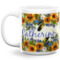 Sunflowers 20 Oz Coffee Mug - White (Personalized)