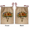 Sunflowers Santa Sack - Front & Back (Personalized)