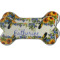 Sunflowers Ceramic Dog Ornament - Front & Back w/ Name and Initial