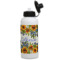 Sunflowers Water Bottles - Aluminum - 20 oz - White (Personalized)