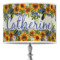Sunflowers Drum Lamp Shade (Personalized)