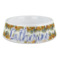 Sunflowers Plastic Dog Bowl - Large (Personalized)