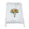 Sunflowers Drawstring Backpack - Sweatshirt Fleece (Personalized)
