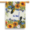 Sunflowers 28" House Flag (Personalized)