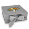 Sunflowers Gift Box with Magnetic Lid - Silver (Personalized)