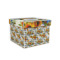 Sunflowers Gift Box with Lid - Canvas Wrapped - Medium (Personalized)