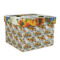 Sunflowers Gift Box with Lid - Canvas Wrapped - X-Large (Personalized)