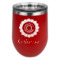 Sunflowers Stemless Stainless Steel Wine Tumbler - Red - Double Sided (Personalized)