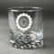 Sunflowers Whiskey Glass - Engraved (Personalized)