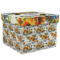 Sunflowers Gift Box with Lid - Canvas Wrapped - XX-Large (Personalized)