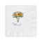 Sunflowers Coined Cocktail Napkins (Personalized)