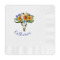Sunflowers Embossed Decorative Napkins (Personalized)
