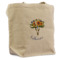 Sunflowers Reusable Cotton Grocery Bag (Personalized)