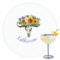 Sunflowers Printed Drink Topper - 3.5" (Personalized)