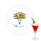 Sunflowers Printed Drink Topper -  2.5" (Personalized)