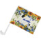 Sunflowers Car Flag - Small w/ Name and Initial