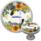 Sunflowers Cabinet Knob (Silver) (Personalized)