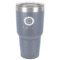 Sunflowers 30 oz Stainless Steel Tumbler - Grey - Single-Sided (Personalized)