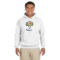 Sunflowers Hoodie - White (Personalized)