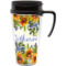 Sunflowers Acrylic Travel Mug with Handle (Personalized)
