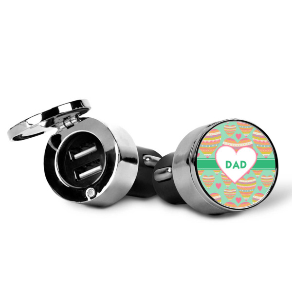 Custom Design - USB Car Charger - Open & Closed