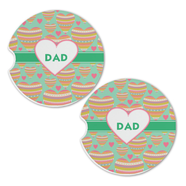 Custom Design - Sandstone Car Coasters - Set of 2