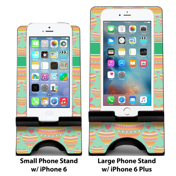 Custom Design - Compare Phone Stand Sizes - with iPhones