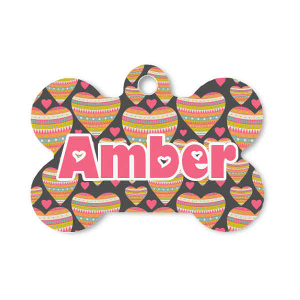 Custom Design Your Own Bone Shaped Dog ID Tag - Small