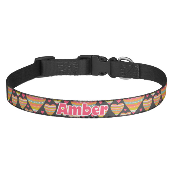 Custom Hearts Dog Collar (Personalized)