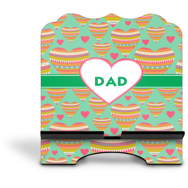 Custom Design - Stylized Tablet Stand - Front without iPad