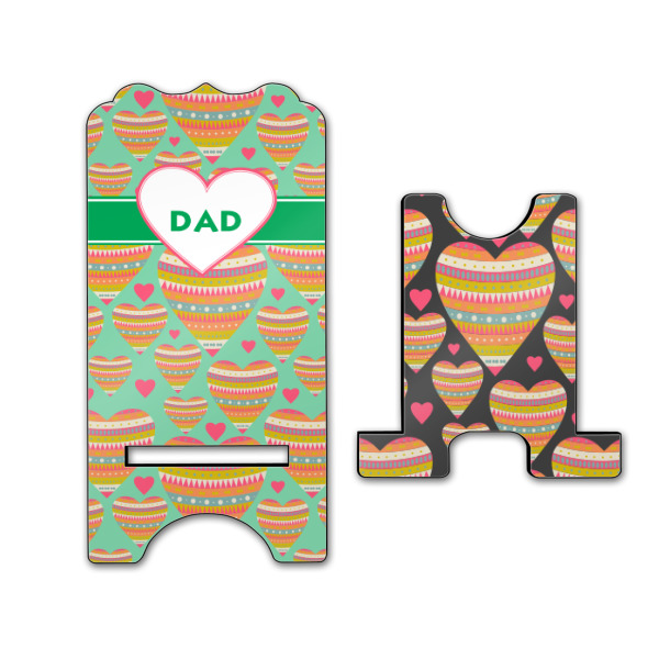 Custom Design - Stylized Phone Stand - Front & Back - Large