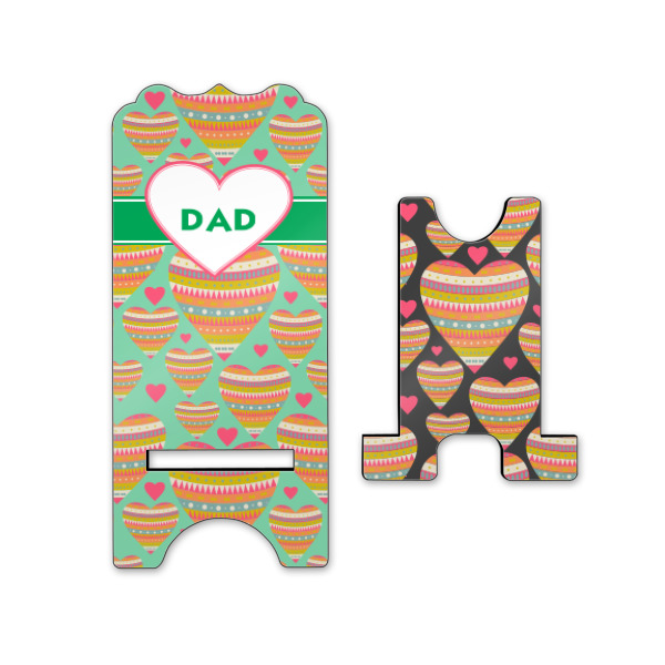 Custom Design - Stylized Phone Stand - Front & Back - Small