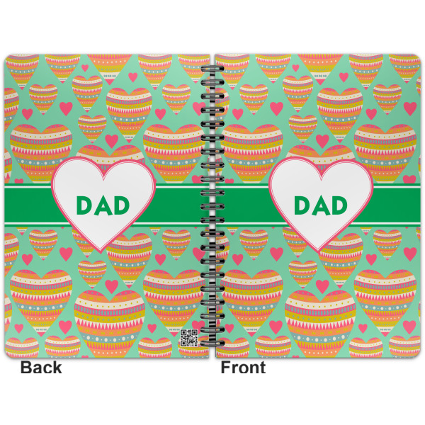 Custom Design - Spiral Journal 7 x 10 - Apvl