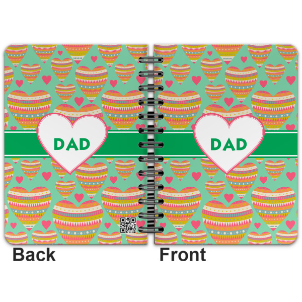 Custom Design - Spiral Journal 5 x 7 - Apvl