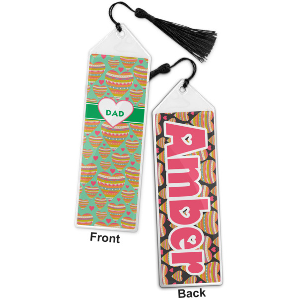 Custom Design - Bookmark w/ Tassel - Front and Back