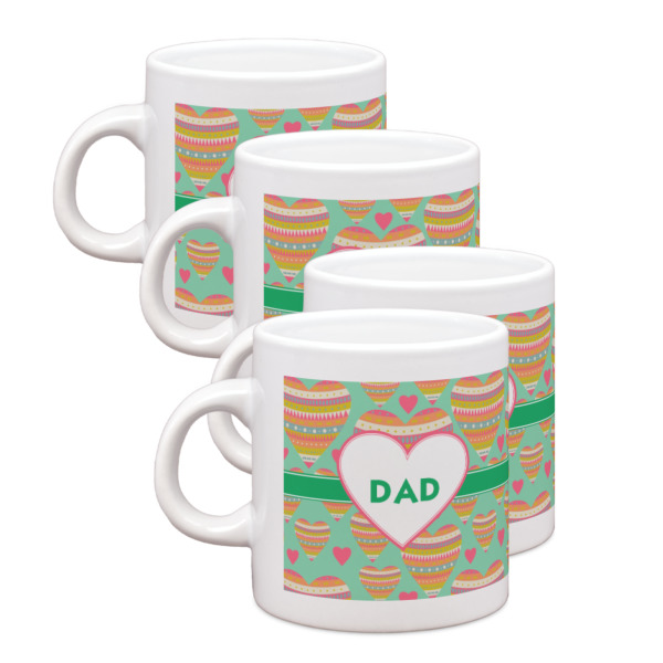 Custom Design Your Own Single Shot Espresso Cups - Set of 4