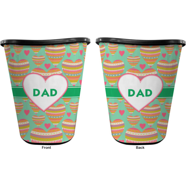 Custom Design - Waste Basket - Black - Double Sided - Approval