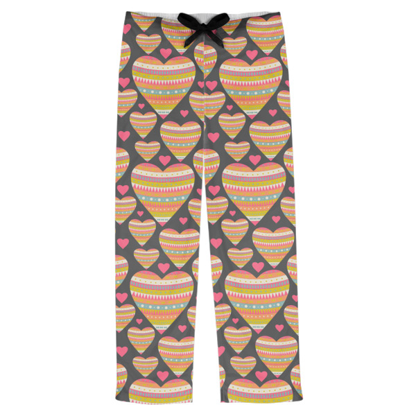 Custom Hearts Mens Pajama Pants