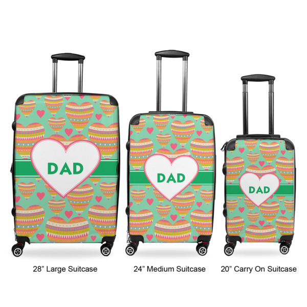 Custom Design - Luggage Bags all sizes - With Handle