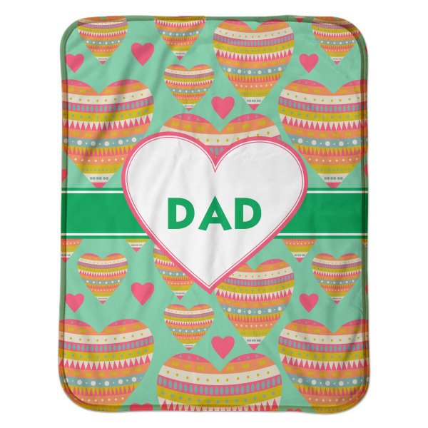 Custom Design - Baby Sherpa Blanket - Flat