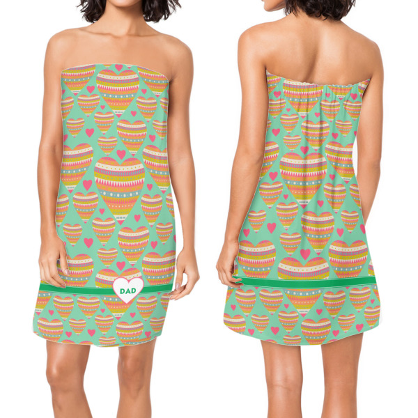 Custom Design - Custom Bath Wrap - Front & Back View