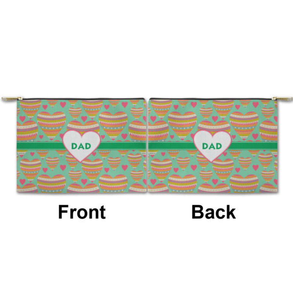 Custom Design - Small Zipper Pouch Approval (Front and Back)